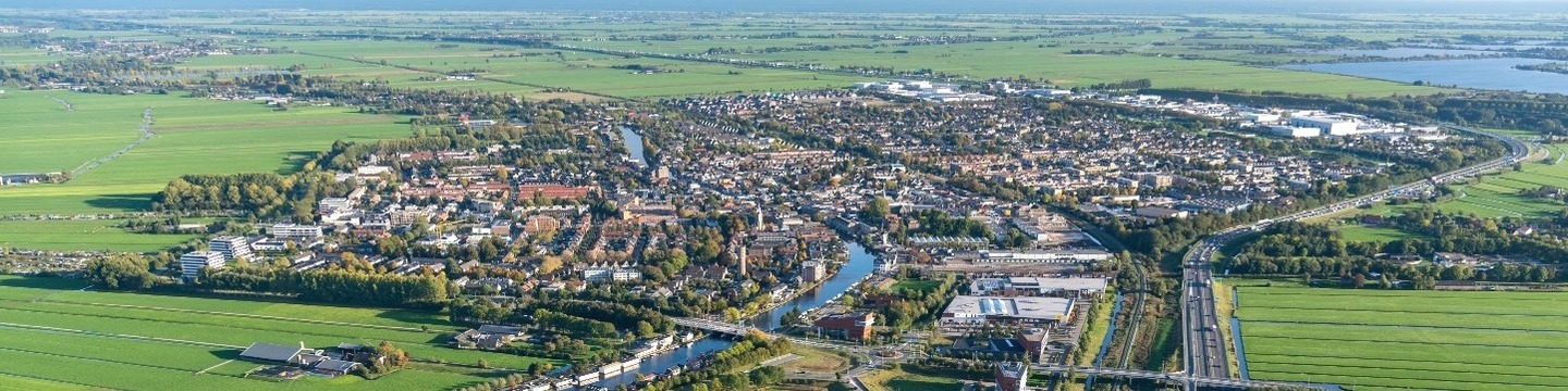 Dronefoto van Bodegraven